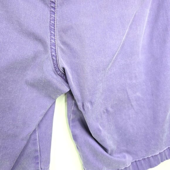 Tommy Bahama Washed Purple Flat Front Chino Shorts - Picture 9 of 9